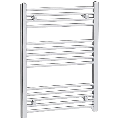 HOMCOM Handtuchheizkörper hydronische Handtuchwärmer Handtuchheizung Handtuchtrockner Badheizkörper 14 Heizstäbe Heizkörper für Badezimmer Wandmontage Kohlenstoffstahl Silber 600 x 800 mm HOMCOM Handtuchheizkörper hydronische Handtuchwärmer Handtuchheizung Handtuchtrockner Badheizkörper 14 Heizstäbe Heizkörper für Badezimmer Wandmontage Kohlenstoffstahl Silber 600 x 800 mm von HOMCOM