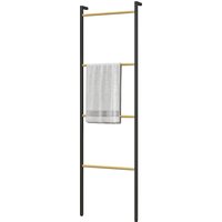 HOMCOM Handtuchleiter 49 x 167,5 cm Handtuchhalter mit 4 Stangen platzsparend für Badetücher Kleidung Decken Zeitungen aus Stahl Schwarz Aosom.de HOMCOM Handtuchleiter 49 x 167,5 cm Handtuchhalter mit 4 Stangen platzsparend für Badetücher Kleidung Decken Zeitungen aus Stahl Schwarz Aosom.de von HOMCOM