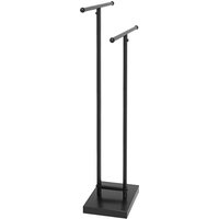 HOMCOM Handtuchständer auf Bodenständer Handtuchwärmer 2 Ebenen aus Metall Handtuchhalter für Badezimmer, Maße 50 B x 18,5 T x 85 H cm, Schwarz Aosom HOMCOM Handtuchständer auf Bodenständer Handtuchwärmer 2 Ebenen aus Metall Handtuchhalter für Badezimmer, Maße 50 B x 18,5 T x 85 H cm, Schwarz Aosom von HOMCOM