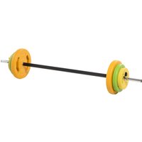 HOMCOM Hanteln Set 20kg Hantelset aus Metall Kurzhanteln mit Verbindungsrohr Rutschfester Griff Langhanteln Workout Hantel Gewichte Dumbbell Set für Zuhause Aosom HOMCOM Hanteln Set 20kg Hantelset aus Metall Kurzhanteln mit Verbindungsrohr Rutschfester Griff Langhanteln Workout Hantel Gewichte Dumbbell Set für Zuhause Aosom von HOMCOM