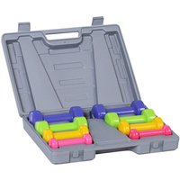 HOMCOM Hantelset bunt Eisen B/H/L: ca. 30x8x41 cm HOMCOM Hantelset bunt Eisen B/H/L: ca. 30x8x41 cm von HOMCOM