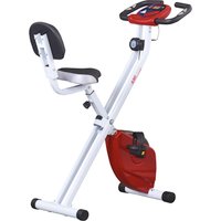 HOMCOM Heimtrainer Fahrradtrainer mit 8 stufig einstellbarem Magnetwiderstand höhenverstellbar Stahl Rot+Weiß 43 x 97 x 109 cm Aosom HOMCOM Heimtrainer Fahrradtrainer mit 8 stufig einstellbarem Magnetwiderstand höhenverstellbar Stahl Rot+Weiß 43 x 97 x 109 cm Aosom von HOMCOM
