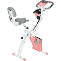 HOMCOM 2-in-1 Fahrradtrainer indoor, faltbar, mit LCD-Monitor, Telefonhalter, verstellbarem Widerstand, ABS, 97x51x115 cm, Rosa Aos HOMCOM 2-in-1 Fahrradtrainer indoor, faltbar, mit LCD-Monitor, Telefonhalter, verstellbarem Widerstand, ABS, 97x51x115 cm, Rosa Aos von HOMCOM