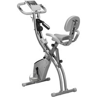HOMCOM Heimtrainer X-Bike 2-in-1 Fahrradtrainer klappbar mit LCD-Display 8-stufigem Magnetwiderstand Spannseil aus Stahl Grau 97x51x115 cm Aosom.de HOMCOM Heimtrainer X-Bike 2-in-1 Fahrradtrainer klappbar mit LCD-Display 8-stufigem Magnetwiderstand Spannseil aus Stahl Grau 97x51x115 cm Aosom.de von HOMCOM