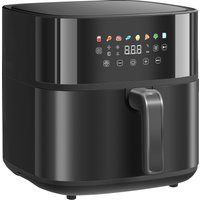 HOMCOM Heißluftfritteuse 8L Airfryer mit 8 Voreinstellungen, 60 Min Timer, 360° Heißluftzirkulation, 1700W Fritteuse ohne Öl, mit Überhitzungsschutz, LED-Touch-Display, Schwarz Aosom HOMCOM Heißluftfritteuse 8L Airfryer mit 8 Voreinstellungen, 60 Min Timer, 360° Heißluftzirkulation, 1700W Fritteuse ohne Öl, mit Überhitzungsschutz, LED-Touch-Display, Schwarz Aosom von HOMCOM