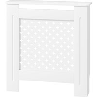 HOMCOM Heizkörperverkleidung, Heizkörperabdeckung, Gitterdesign, obere Ablage, für Wohnzimmer, Schlafzimmer, Flur, aus Holz, 78 x 19 x 82 cm, Weiß Aosom HOMCOM Heizkörperverkleidung, Heizkörperabdeckung, Gitterdesign, obere Ablage, für Wohnzimmer, Schlafzimmer, Flur, aus Holz, 78 x 19 x 82 cm, Weiß Aosom von HOMCOM