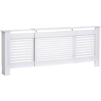 HOMCOM Heizkörperverkleidung, Heizungsabdeckung Heizkörper Abdeckung Einstellbar Weiß 139-208,5 x 20,5 x 82,5cm Aosom HOMCOM Heizkörperverkleidung, Heizungsabdeckung Heizkörper Abdeckung Einstellbar Weiß 139-208,5 x 20,5 x 82,5cm Aosom von HOMCOM