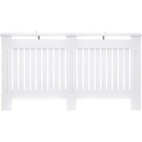 HOMCOM Heizkörperverkleidung Heizkörperabdeckung 152x19x81 cm, stilvolle Heizungsverkleidung für Radiatoren, dekorativ & funktional Aosom.de HOMCOM Heizkörperverkleidung Heizkörperabdeckung 152x19x81 cm, stilvolle Heizungsverkleidung für Radiatoren, dekorativ & funktional Aosom.de von HOMCOM