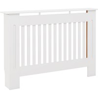 HOMCOM Heizkörperverkleidung Heizkörperabdeckung Heizungsverkleidung Heizkörper Radiator Cover Abdeckung  (Modell1/112x19x81 cm)   Aosom von HOMCOM