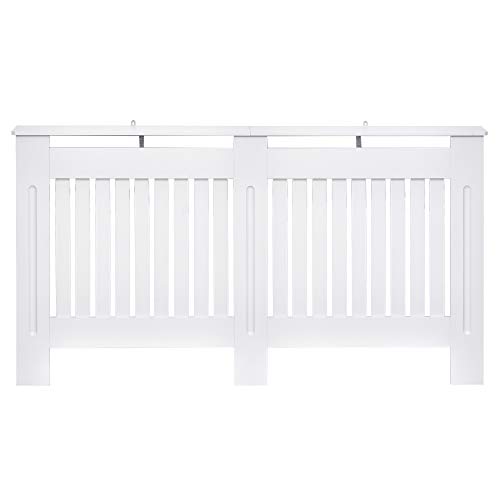 HOMCOM Heizkörperverkleidung Heizkörperabdeckung Heizungsverkleidung Heizkörper Radiator Cover Abdeckung 152 x 19 x 81 cm HOMCOM Heizkörperverkleidung Heizkörperabdeckung Heizungsverkleidung Heizkörper Radiator Cover Abdeckung 152 x 19 x 81 cm von HOMCOM