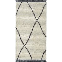 HOMCOM Hochflorteppich mit Fransen Beige 150 x 80 x 2,1 cm Aosom HOMCOM Hochflorteppich mit Fransen Beige 150 x 80 x 2,1 cm Aosom von HOMCOM