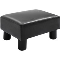 HOMCOM Hocker, BxH: 40 x 24 cm, Kunststoff - schwarz HOMCOM Hocker, BxH: 40 x 24 cm, Kunststoff - schwarz von HOMCOM