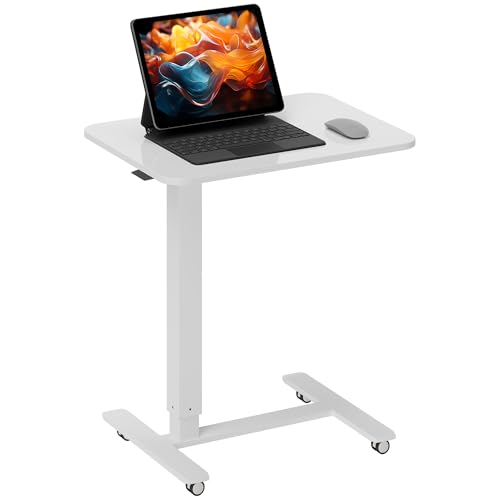 HOMCOM Höhenverstellbar Steh-Sitz C-förmig Schreibtisch Platzsparend Laptoptisch Stehpult Beistelltisch mit Rollen für Arbeitszimmer Wohnzimmer Weiß Belastbar bis 70 kg 65 x 48 x 70-110 cm HOMCOM Höhenverstellbar Steh-Sitz C-förmig Schreibtisch Platzsparend Laptoptisch Stehpult Beistelltisch mit Rollen für Arbeitszimmer Wohnzimmer Weiß Belastbar bis 70 kg 65 x 48 x 70-110 cm von HOMCOM