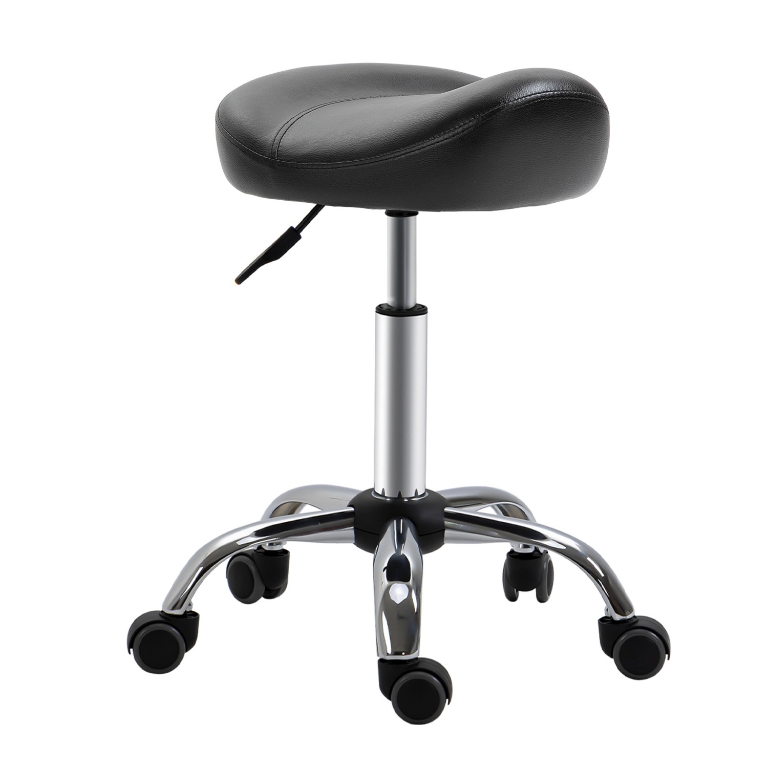 HOMCOM Höhenverstellbarer Arbeitshocker mit Räder 48 x 48 x 54-69 cm HOMCOM Höhenverstellbarer Arbeitshocker mit Räder 48 x 48 x 54-69 cm von HOMCOM