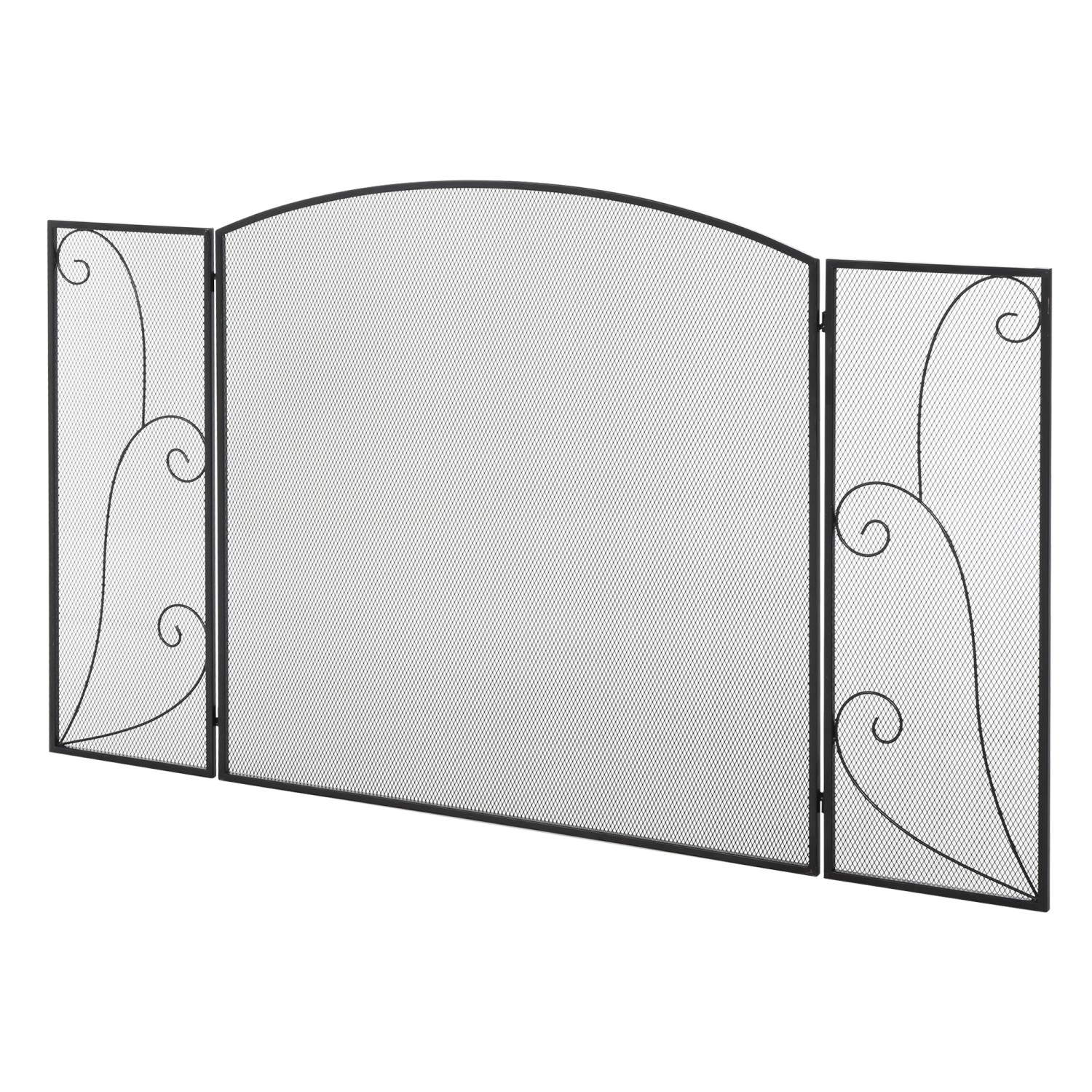 HOMCOM Kamingitter mit 3 Paneelen Klappbar 132,5 x 76,5cm HOMCOM Kamingitter mit 3 Paneelen Klappbar 132,5 x 76,5cm von HOMCOM