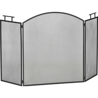 HOMCOM Kaminschutzgitter Funkenschutzgitter dreiteilig 128 x 76,5 cm zusammenfaltbar mit Netz aus Eisen für sicheren Kamin Aosom.de HOMCOM Kaminschutzgitter Funkenschutzgitter dreiteilig 128 x 76,5 cm zusammenfaltbar mit Netz aus Eisen für sicheren Kamin Aosom.de von HOMCOM