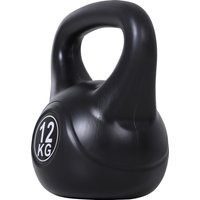 HOMCOM Kettlebell Kugelhantel 12 kg Gewicht-Hantel mit Sand befüllt für Anfänger Zuhause Krafttraining Aosom HOMCOM Kettlebell Kugelhantel 12 kg Gewicht-Hantel mit Sand befüllt für Anfänger Zuhause Krafttraining Aosom von HOMCOM