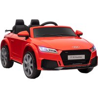Homcom - Kinder Elektroauto 12V Kinderauto mit 2,4G Fernbedienung, Musik, Hupe, Elektrofahrzeug mit LED-Leuchte, USB/MP3-Anschluss, von HOMCOM