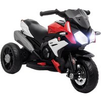 HOMCOM Kinder-Elektromotorrad rot B/H/L: ca. 42x52x86 cm von HOMCOM