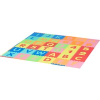 HOMCOM Kinder Puzzlematte  60-teilige Spielmatte, Kinderspielteppich mit Buchstaben und Zahlen, EVA, 31,5x31,5cm  Aosom.de von HOMCOM