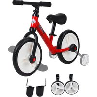 HOMCOM Kinderrad rot B/H/L: ca. 36x54x85 cm von HOMCOM