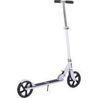 HOMCOM Kinderroller Klappbar Höhenverstellbarer Lenker in 4 Stufen hintere Reibungsbremse für Kinder Jugendliche max. 100KG Abmessungen 88L x 37B x 75-100H cm Weiß Aosom HOMCOM Kinderroller Klappbar Höhenverstellbarer Lenker in 4 Stufen hintere Reibungsbremse für Kinder Jugendliche max. 100KG Abmessungen 88L x 37B x 75-100H cm Weiß Aosom von HOMCOM
