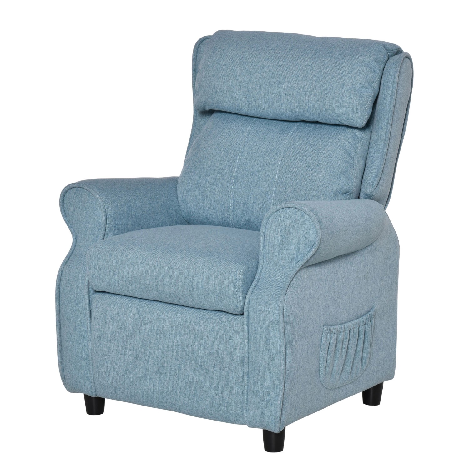 HOMCOM Kindersofa Verstellbar mit Fußstütze Blau 58 x 53 x 70 cm HOMCOM Kindersofa Verstellbar mit Fußstütze Blau 58 x 53 x 70 cm von HOMCOM