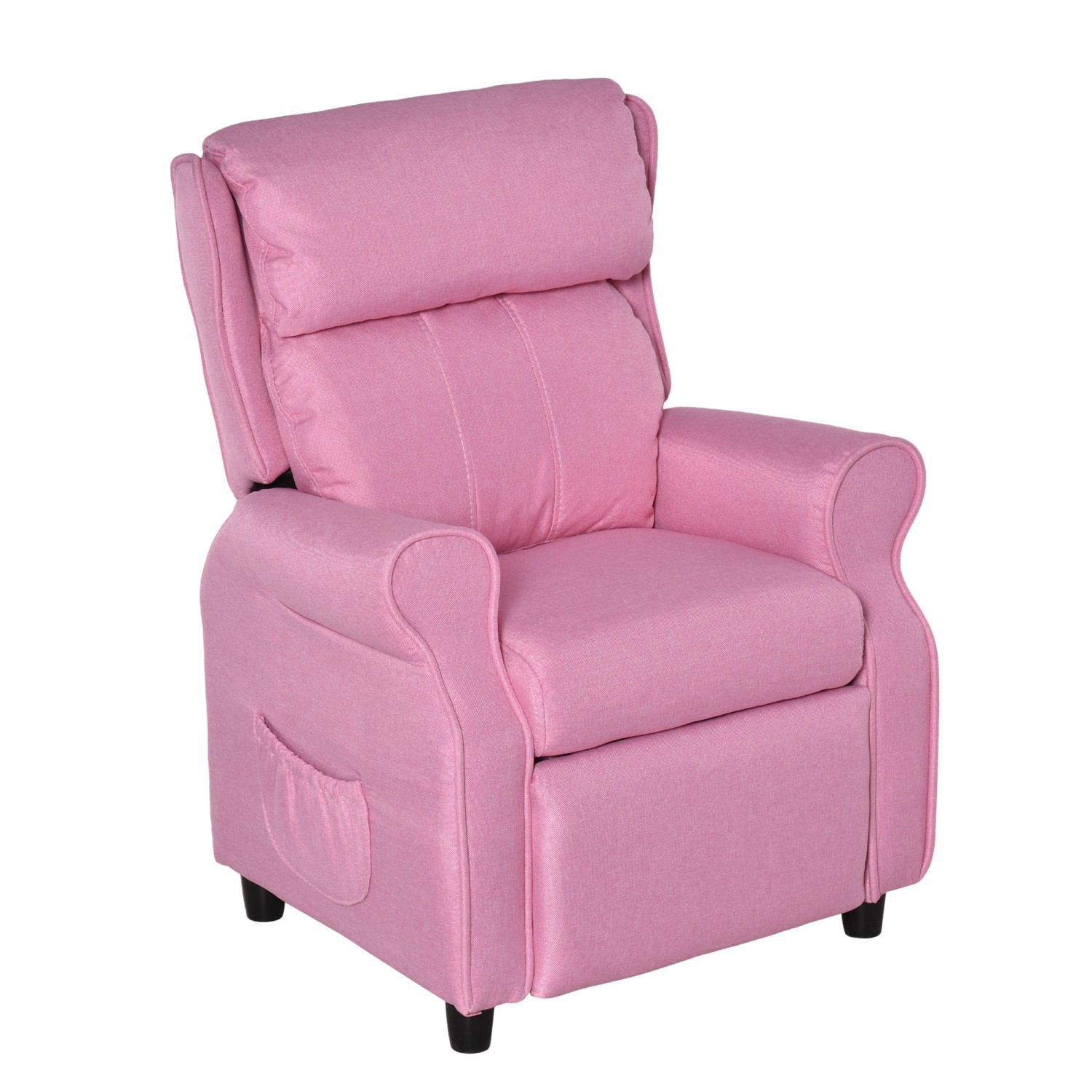 HOMCOM Kindersofa Verstellbar mit Fußstütze Rosa 58 x 53 x 70 cm HOMCOM Kindersofa Verstellbar mit Fußstütze Rosa 58 x 53 x 70 cm von HOMCOM