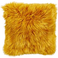HOMCOM Kissen Kunstfell mit Füllung Gelb 40 x 40 x 10 cm Aosom HOMCOM Kissen Kunstfell mit Füllung Gelb 40 x 40 x 10 cm Aosom von HOMCOM
