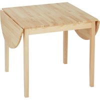 HOMCOM Esstisch aus Holz Klappbar Küchentisch für 6 Personen mit Drop-Leaf-Design Klapptisch Esszimmertisch für Kleine Räume, Esszimmer, Küche 140 x 70 x 75 cm Naturholz Aosom HOMCOM Esstisch aus Holz Klappbar Küchentisch für 6 Personen mit Drop-Leaf-Design Klapptisch Esszimmertisch für Kleine Räume, Esszimmer, Küche 140 x 70 x 75 cm Naturholz Aosom von HOMCOM
