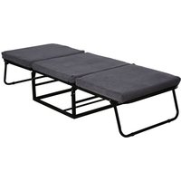 HOMCOM Klappbett, BxHxT: 192 x 37 x 68 cm, max. Belastbarkeit: 120 kg, grau HOMCOM Klappbett, BxHxT: 192 x 37 x 68 cm, max. Belastbarkeit: 120 kg, grau von HOMCOM