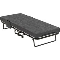 HOMCOM Klappbett Gästebett mit Rollen, 10 cm Matratze, Abdeckung, Seitentasche HOMCOM Klappbett Gästebett mit Rollen, 10 cm Matratze, Abdeckung, Seitentasche von HOMCOM