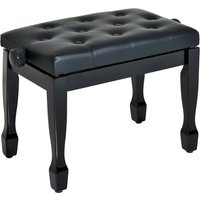 HOMCOM Klavierhocker höhenverstellbar Klavierbank Kosmetikhocker aus Massivholz mit Kunstlederbezug Schwarz 64 x 35 x 45-55 cm Aosom.de HOMCOM Klavierhocker höhenverstellbar Klavierbank Kosmetikhocker aus Massivholz mit Kunstlederbezug Schwarz 64 x 35 x 45-55 cm Aosom.de von HOMCOM