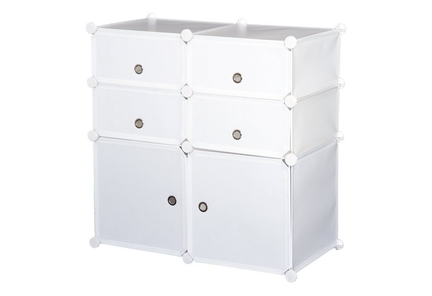 HOMCOM Kommode Regal mit Aufbewahrungsboxen HOMCOM Kommode Regal mit Aufbewahrungsboxen von HOMCOM