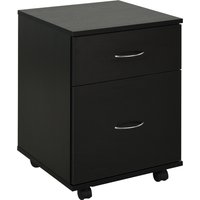 HOMCOM Kommode Rollcontainer auf Rollen 58cm schwarz Aosom HOMCOM Kommode Rollcontainer auf Rollen 58cm schwarz Aosom von HOMCOM