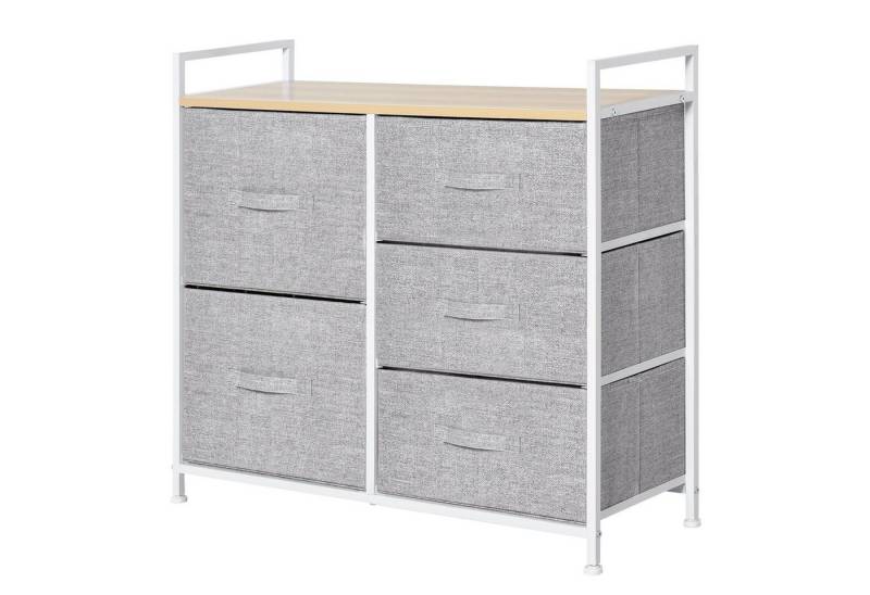 HOMCOM Kommode Schubladenschrank von HOMCOM