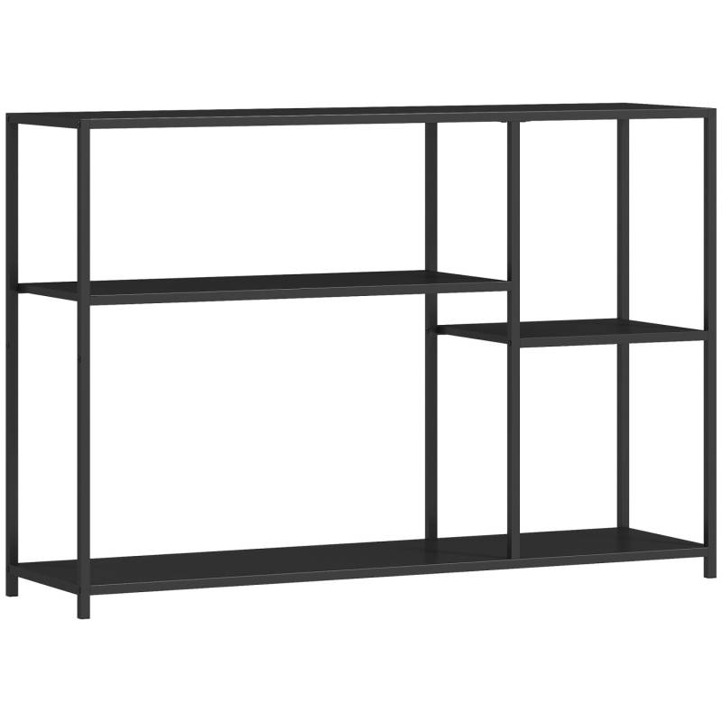 HOMCOM Konsolentisch Stahl 110L x 30B x 75H cm Schwarz HOMCOM Konsolentisch Stahl 110L x 30B x 75H cm Schwarz von HOMCOM