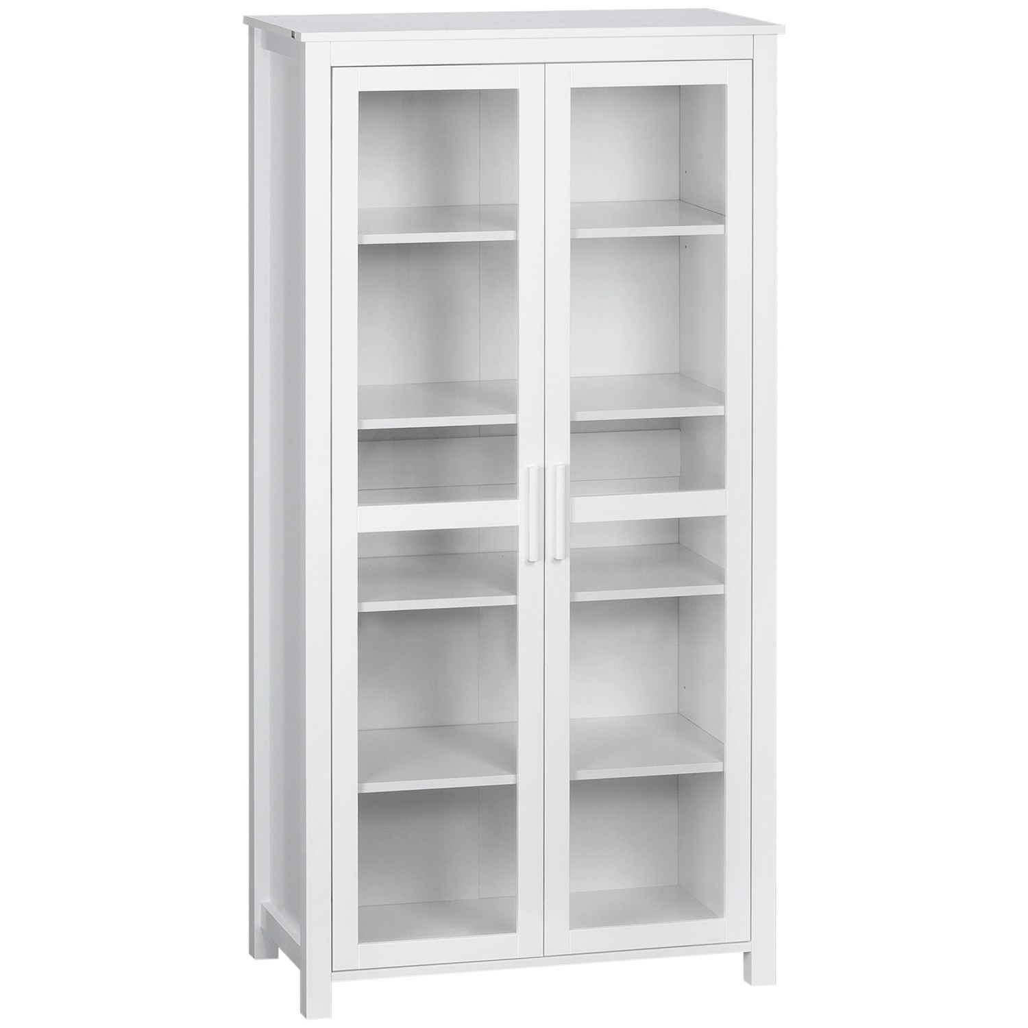 HOMCOM Küchenschrank MDF Spanplatte 80L x 39,5B x 160H cm Weiß HOMCOM Küchenschrank MDF Spanplatte 80L x 39,5B x 160H cm Weiß von HOMCOM