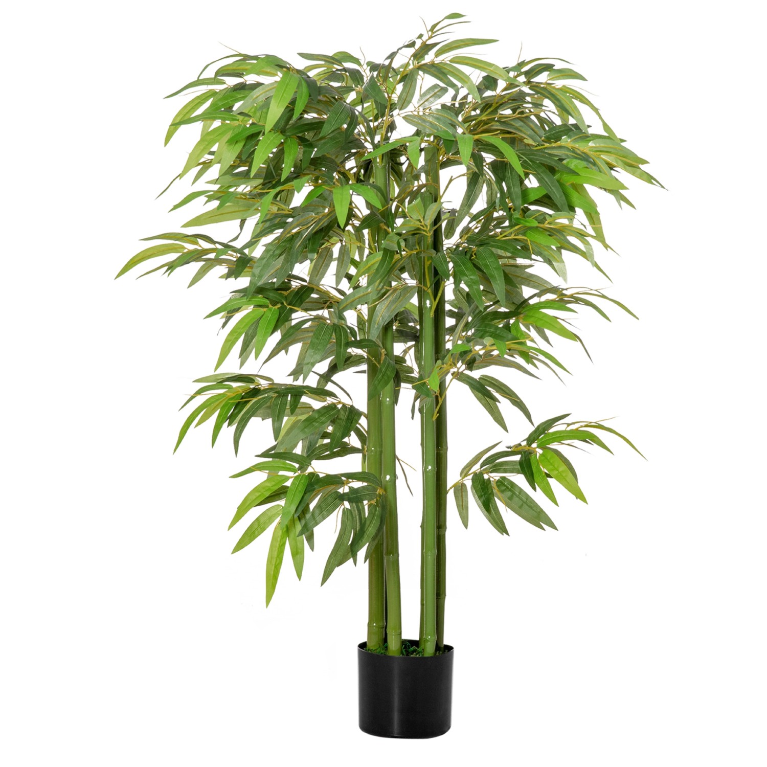 HOMCOM Künstliche Pflanze Seidentuch Kunststoff 17L x 17B x 140H cm HOMCOM Künstliche Pflanze Seidentuch Kunststoff 17L x 17B x 140H cm von HOMCOM