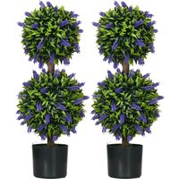 HOMCOM Künstliche Pflanzen 2er-Set Lavendel 70 cm UV-beständige Kunstpflanze im Blumentopf für Wohnzimmer & Garten Aosom.de HOMCOM Künstliche Pflanzen 2er-Set Lavendel 70 cm UV-beständige Kunstpflanze im Blumentopf für Wohnzimmer & Garten Aosom.de von HOMCOM