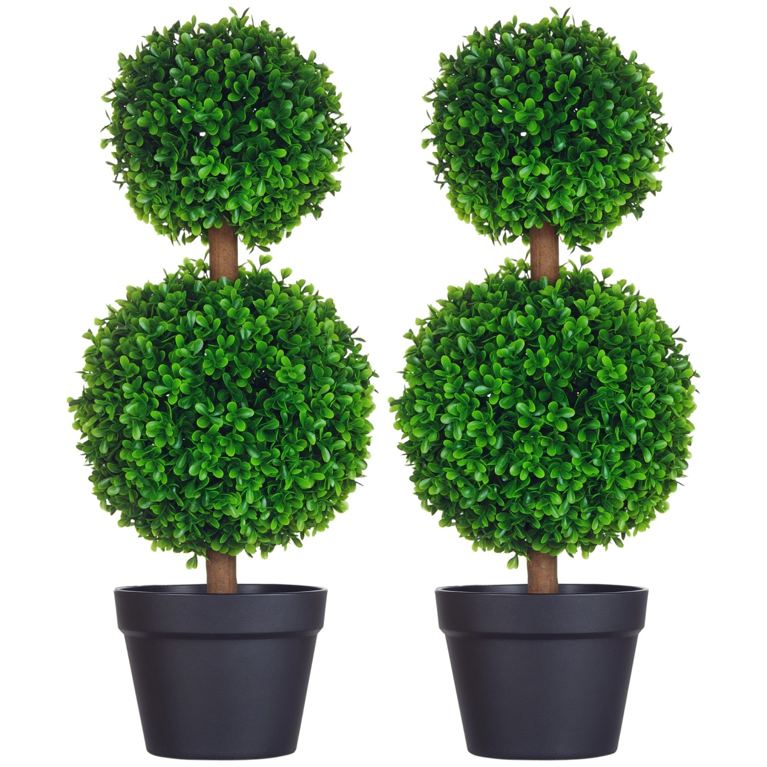 HOMCOM Künstliche Pflanzen 2er-Set 60 cm HOMCOM Künstliche Pflanzen 2er-Set 60 cm von HOMCOM