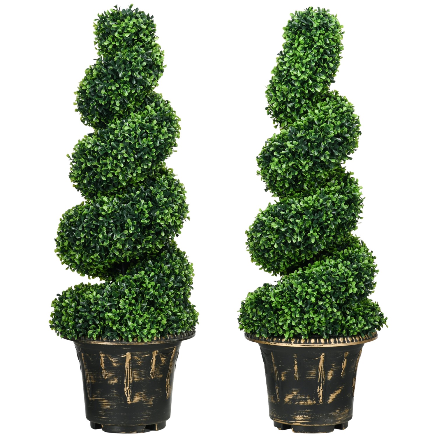 HOMCOM Künstliche Pflanzen 2er-Set mit Blumentopf 90 cm HOMCOM Künstliche Pflanzen 2er-Set mit Blumentopf 90 cm von HOMCOM