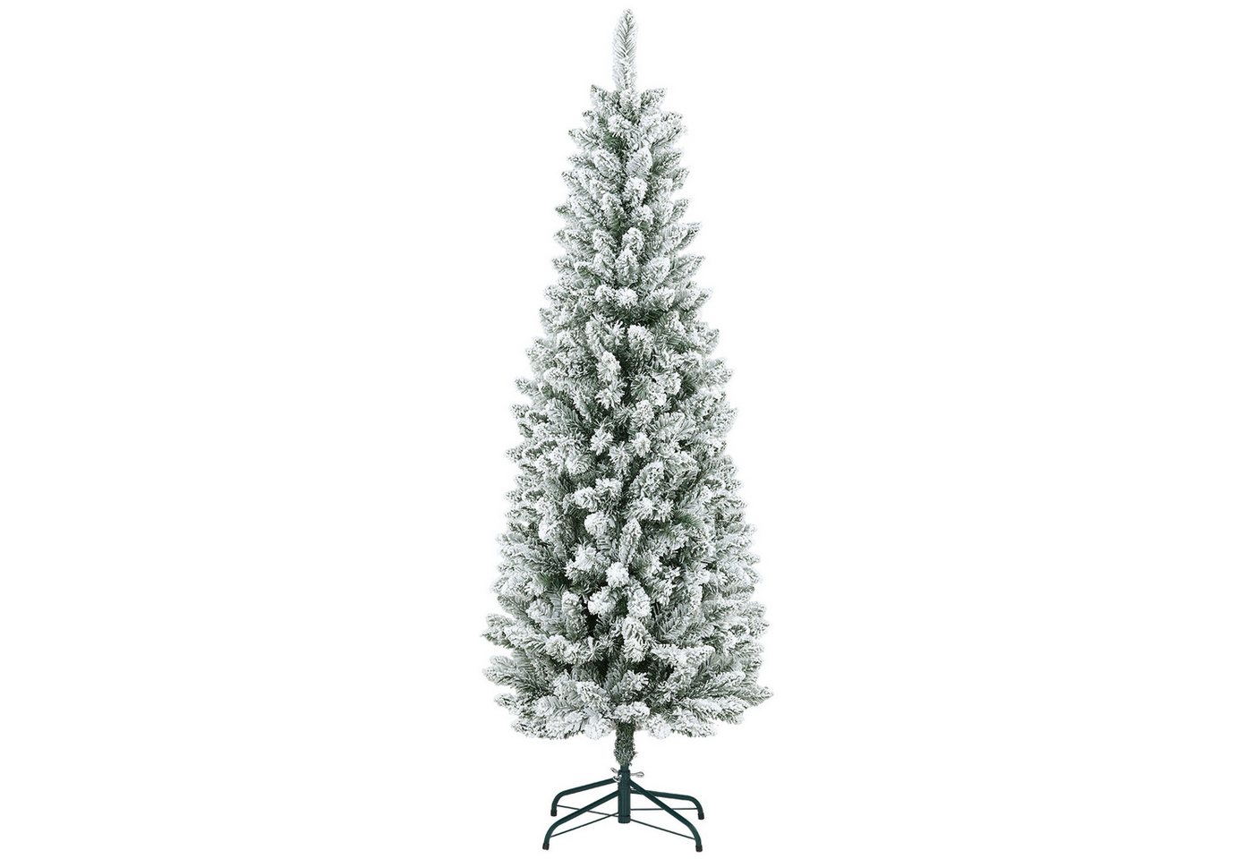HOMCOM Künstlicher Weihnachtsbaum 183 cm mit 479 Spitzen, Kunstschnee, klappbar Metallständer, Tanne, für Weihnachten Deko, Grün HOMCOM Künstlicher Weihnachtsbaum 183 cm mit 479 Spitzen, Kunstschnee, klappbar Metallständer, Tanne, für Weihnachten Deko, Grün von HOMCOM