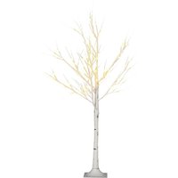 HOMCOM LED Lichterbaum 120 cm LED Baum mit 72 warmweißen LEDs, IP44 Innen und Außen Weihnachtsdeko in Birkenoptik künstlicher Weihnachtsbaum HOMCOM LED Lichterbaum 120 cm LED Baum mit 72 warmweißen LEDs, IP44 Innen und Außen Weihnachtsdeko in Birkenoptik künstlicher Weihnachtsbaum von HOMCOM