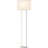 HOMCOM LED Stehlampe Wohnzimmer Stehleuchte mit Leinen-Lampenschirm, minimalistische Standleuchte Nachtleuchte für Schlafzimmer Weiß Aosom HOMCOM LED Stehlampe Wohnzimmer Stehleuchte mit Leinen-Lampenschirm, minimalistische Standleuchte Nachtleuchte für Schlafzimmer Weiß Aosom von HOMCOM