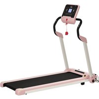 HOMCOM Laufband klappbar elektrisch 400 W 1-12 km/h 1,5HP LCD-Display mit Handyhalterung für Home Gym Indoor Fitness in Rosa 134 x 60 x 118 cm Aosom.de HOMCOM Laufband klappbar elektrisch 400 W 1-12 km/h 1,5HP LCD-Display mit Handyhalterung für Home Gym Indoor Fitness in Rosa 134 x 60 x 118 cm Aosom.de von HOMCOM