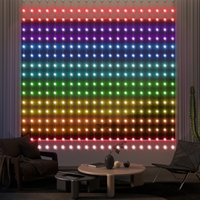 HOMCOM Lichterkette 3×3m 400 LEDs Lichtvorhang mit verstellbare Helligkeit Musik-Synchronisation Szenenmodi Timerfunktion, Lichterkettenvorhang Innen Außen, IP44, für Hochzeit, Party, Weihnachten Aosom HOMCOM Lichterkette 3×3m 400 LEDs Lichtvorhang mit verstellbare Helligkeit Musik-Synchronisation Szenenmodi Timerfunktion, Lichterkettenvorhang Innen Außen, IP44, für Hochzeit, Party, Weihnachten Aosom von HOMCOM