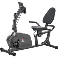 HOMCOM Liege-Heimtrainer Hometrainer magnetisch LCD-Display verstellbarer Sitz 2 Widerstandsbänder schwarz Aosom HOMCOM Liege-Heimtrainer Hometrainer magnetisch LCD-Display verstellbarer Sitz 2 Widerstandsbänder schwarz Aosom von HOMCOM