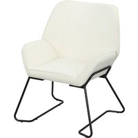 HOMCOM Loungesessel Moderner Lesesessel mit Breitem und Gepolstertem Sitz, Samtbezug und Metallbeinen Sessel für Wohnzimmer Schlafzimmer Creme Aosom HOMCOM Loungesessel Moderner Lesesessel mit Breitem und Gepolstertem Sitz, Samtbezug und Metallbeinen Sessel für Wohnzimmer Schlafzimmer Creme Aosom von HOMCOM