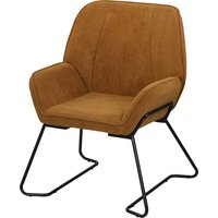 HOMCOM Loungesessel Moderner Lesesessel mit Breitem und Gepolstertem Sitz Bezug aus Samt Metallbeine Sessel für Wohnzimmer Schlafzimmer Braun Aosom HOMCOM Loungesessel Moderner Lesesessel mit Breitem und Gepolstertem Sitz Bezug aus Samt Metallbeine Sessel für Wohnzimmer Schlafzimmer Braun Aosom von HOMCOM